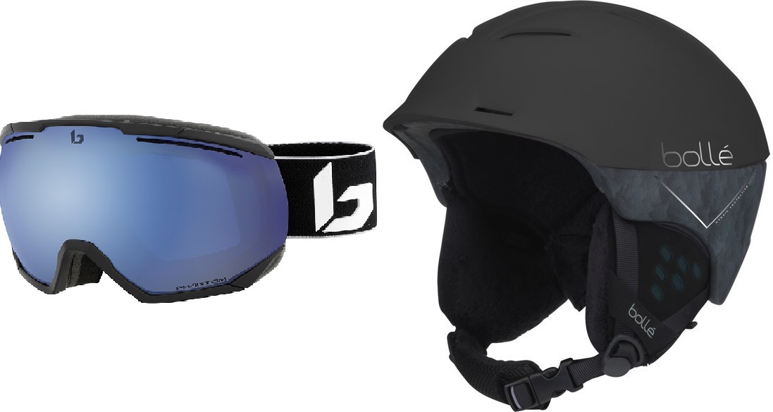 Bolle-Synergy Matte Black Forest + Bolle Northstar 21895