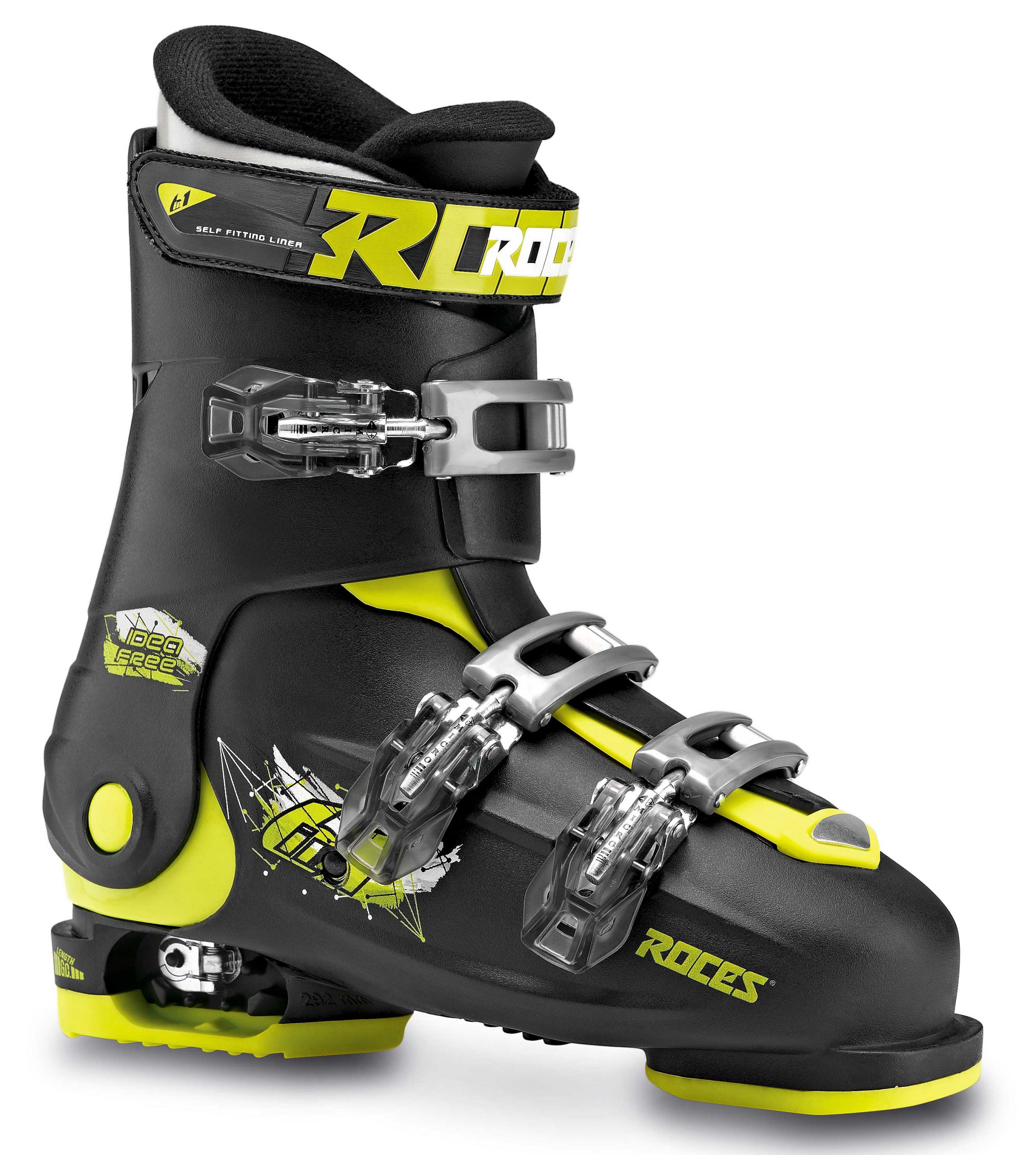Roces Idea Free Black Lime 36-40 Roces Idea Free Black Lime 36-40
