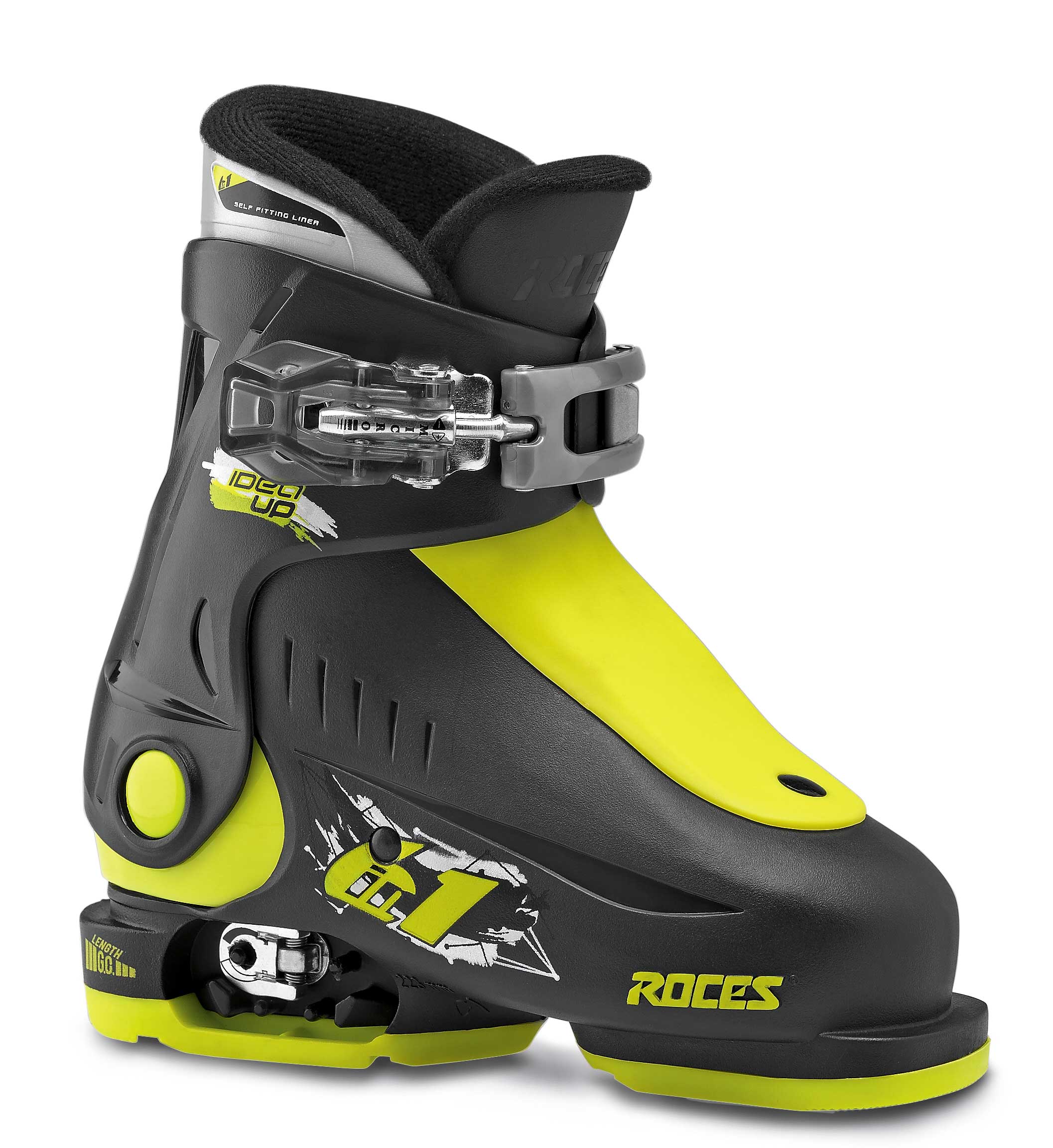 Roces Idea Up Black Lime 25-29 Roces Idea Up Black Lime 25-29