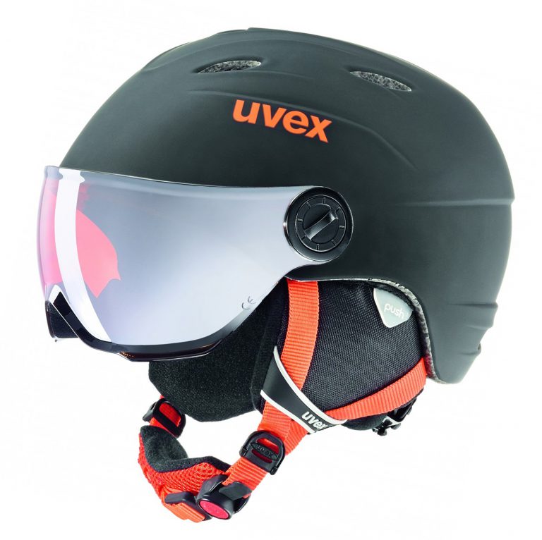 Uvex Junior Visor Pro black orange