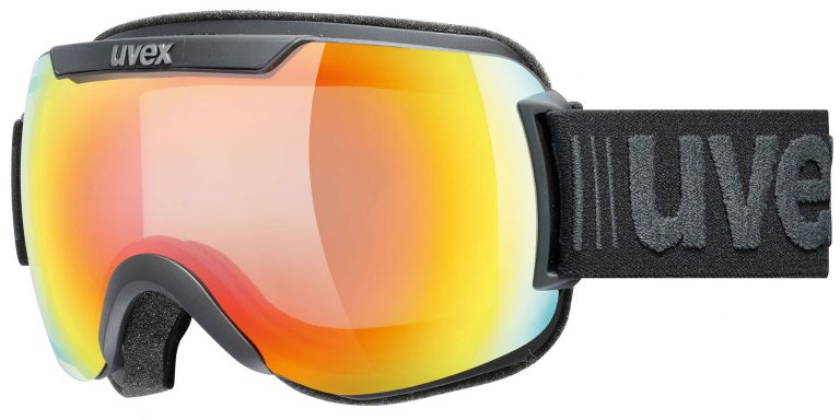 Uvex Downhill 2000 V Black Mat Mirror Rainbow 2030