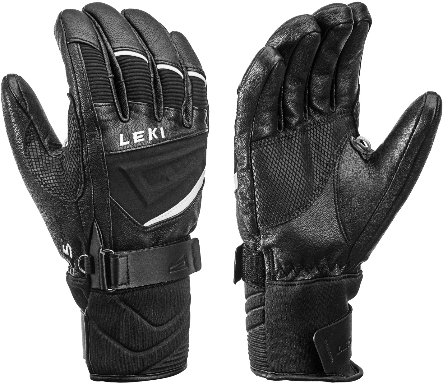 Leki Griffin S back white