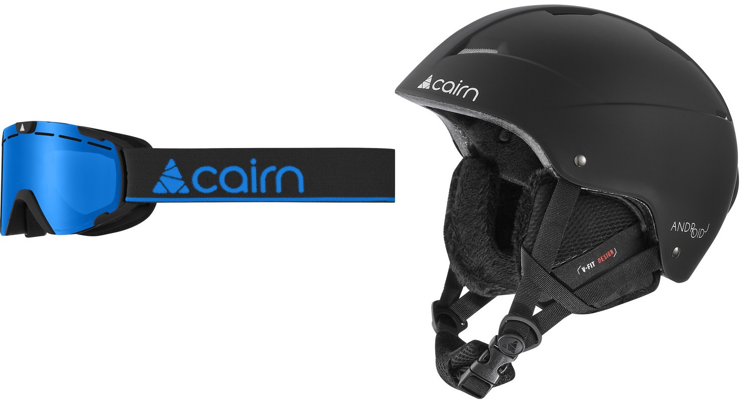Cairn Android Junior + Scoop mat black blue Cairn Android Junior + Scoop mat black blue