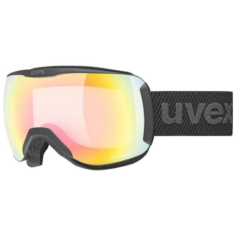 Uvex Downhill 2100 V Black Mat Mirror Rainbow 2030 Uvex Downhill 2100 V Black Mat Mirror Rainbow 2030