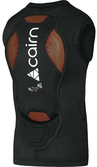 Cairn ProRide D30 Bodyprotector Vest Zwart achterkant