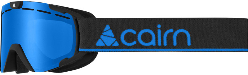 Cairn Scoop Junior mat black blue kinderskibril blauwe spiegellens S3