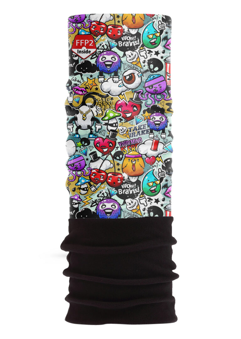 Bandana + Fleece Graffiti