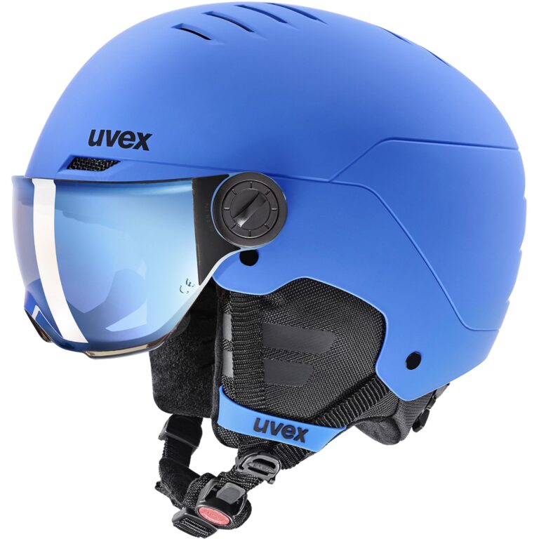 Uvex Rocket Junior Visor Matt Blue