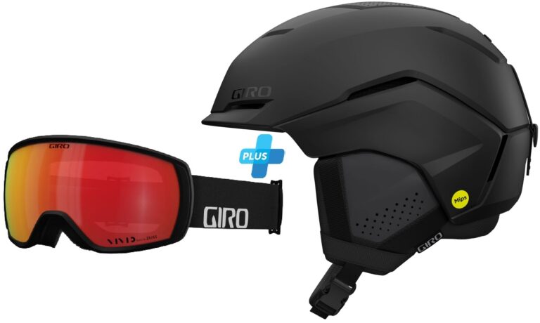 Giro Tenet MiPS Black + Balance II ViViD Ember