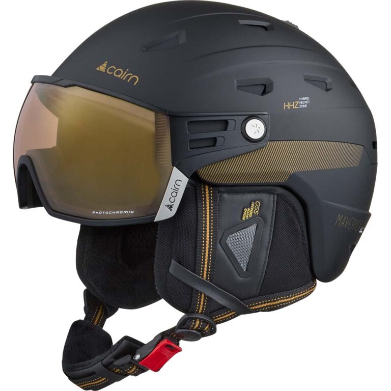 Cairn Maverick Visor Evolight NXT black matte gold