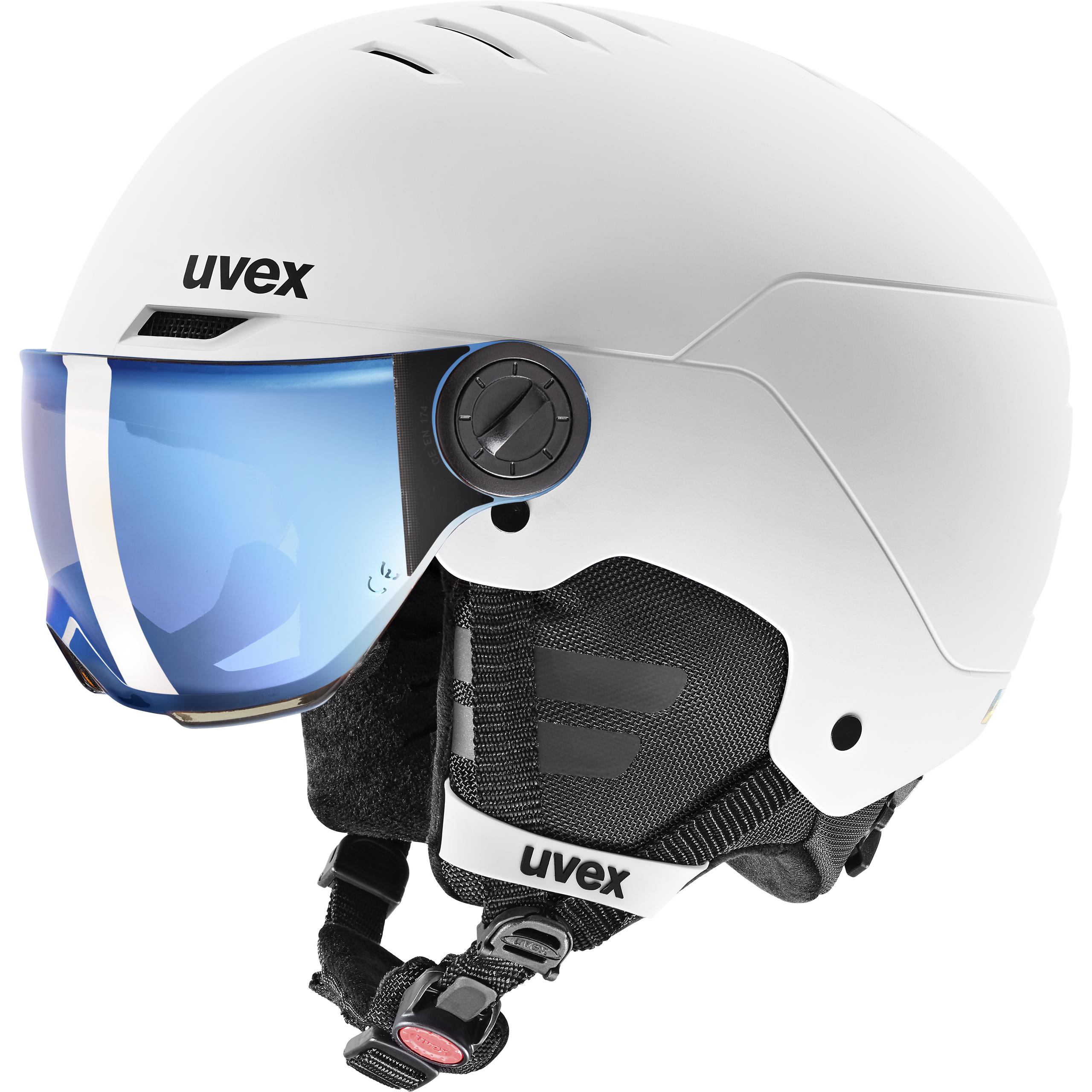 Uvex-Rocket-Junior-Visor-White