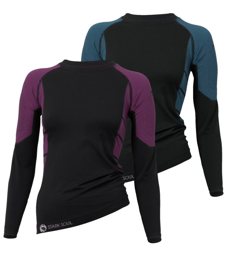 Stark Soul Dames Thermoshirt 5092 Pink en Türkis