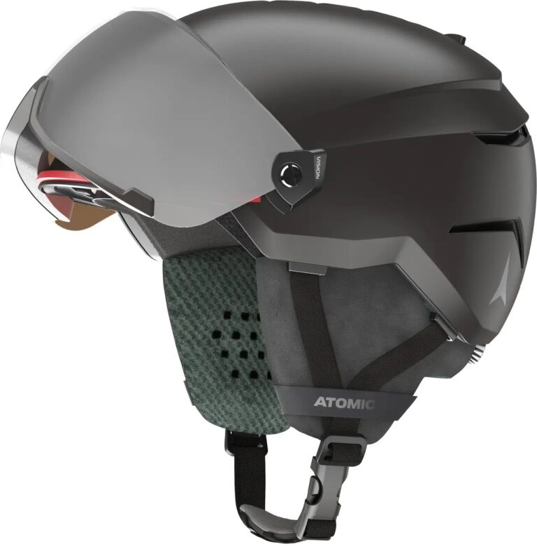 Atomic Savor Visor Jr black Visor Open