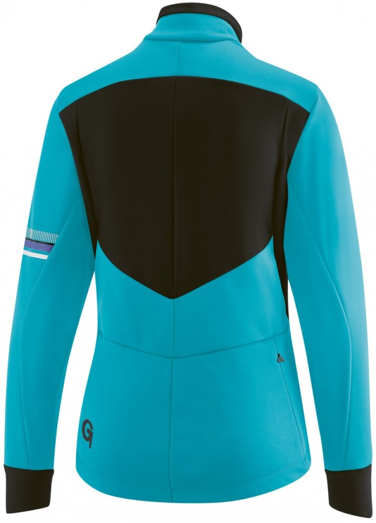 Gonso Draina SoftShell Jacket Lady Blue Fish back