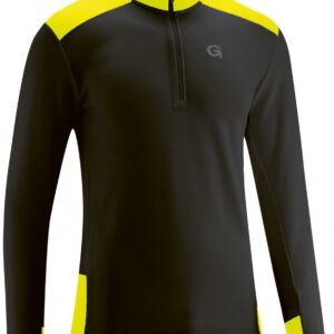Gonso Moradal Fietsshirt Zwart Geel