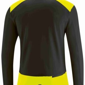 Gonso Moradal Fietsshirt Long Sleeve Zwart Geel