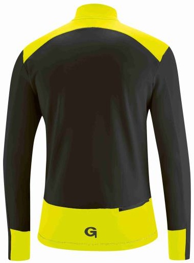 Gonso Moradal Fietsshirt Long Sleeve Zwart Geel