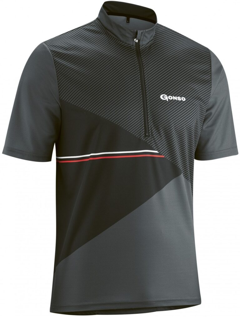 Gonso Ripo Fietsshirt Short Sleeve Graphite