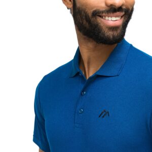 Maier Sports Ulrich Strong Blue PoloShirt 2 Maier Sports Ulrich Strong Blue PoloShirt 2