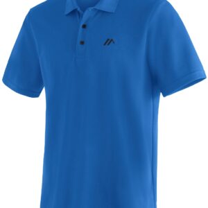 Maier Sports Ulrich PoloShirt Strong Blue Maier Sports Ulrich PoloShirt Strong Blue