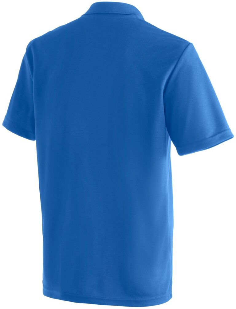 Maier Sports Ulrich PoloShirt Strong Blue back Maier Sports Ulrich PoloShirt Strong Blue back