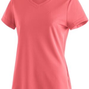 Maier Sports Trudy Rose Parade T-Shirt V-hals Maier Sports Trudy Rose Parade T-Shirt V-hals