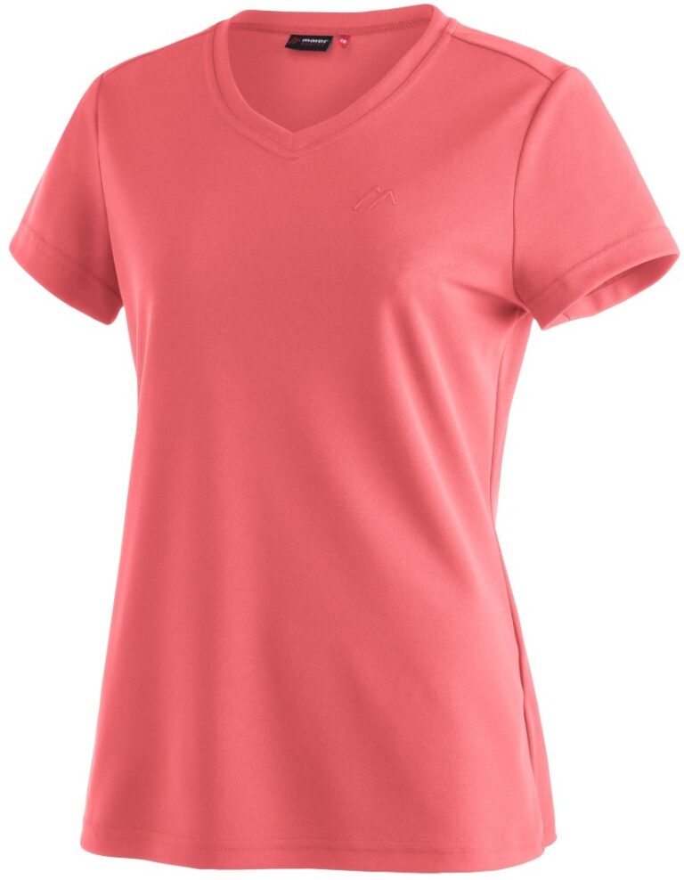 Maier Sports Trudy Rose Parade T-Shirt V-hals Maier Sports Trudy Rose Parade T-Shirt V-hals