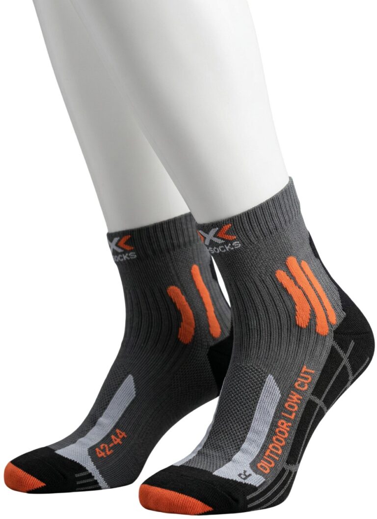 X-Socks Trek Outdoor Low Cut Grey Orange