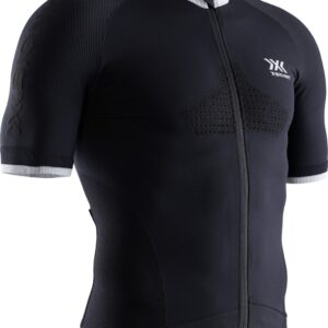 X-Bionic Invent Bike Zip Shirt Men black white