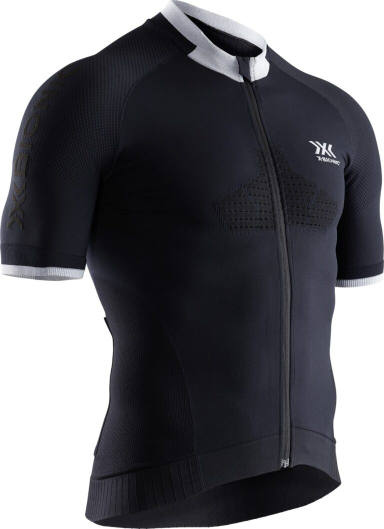 X-Bionic Invent Bike Zip Shirt Men black white