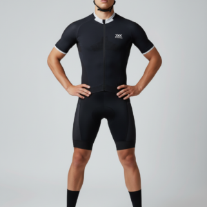 X-Bionic Invent Bike Zip Shirt Men black white