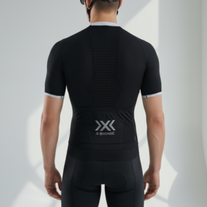 X-Bionic Invent Bike Zip Shirt M black white back