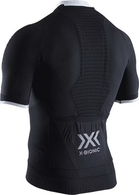 X-Bionic Invent Bike Zip Shirt Men black white back