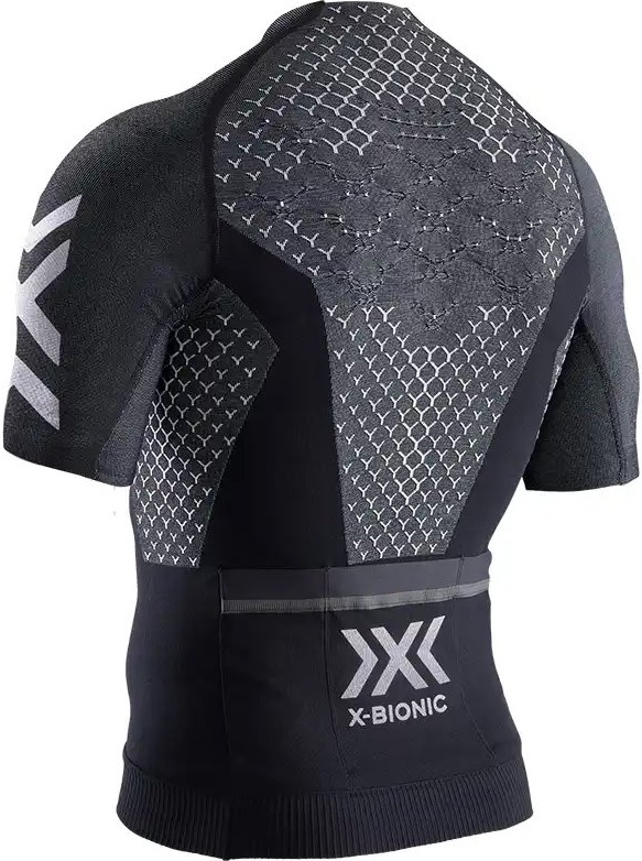 X-Bionic Twyce 4.0 Bike Zip Shirt Men back